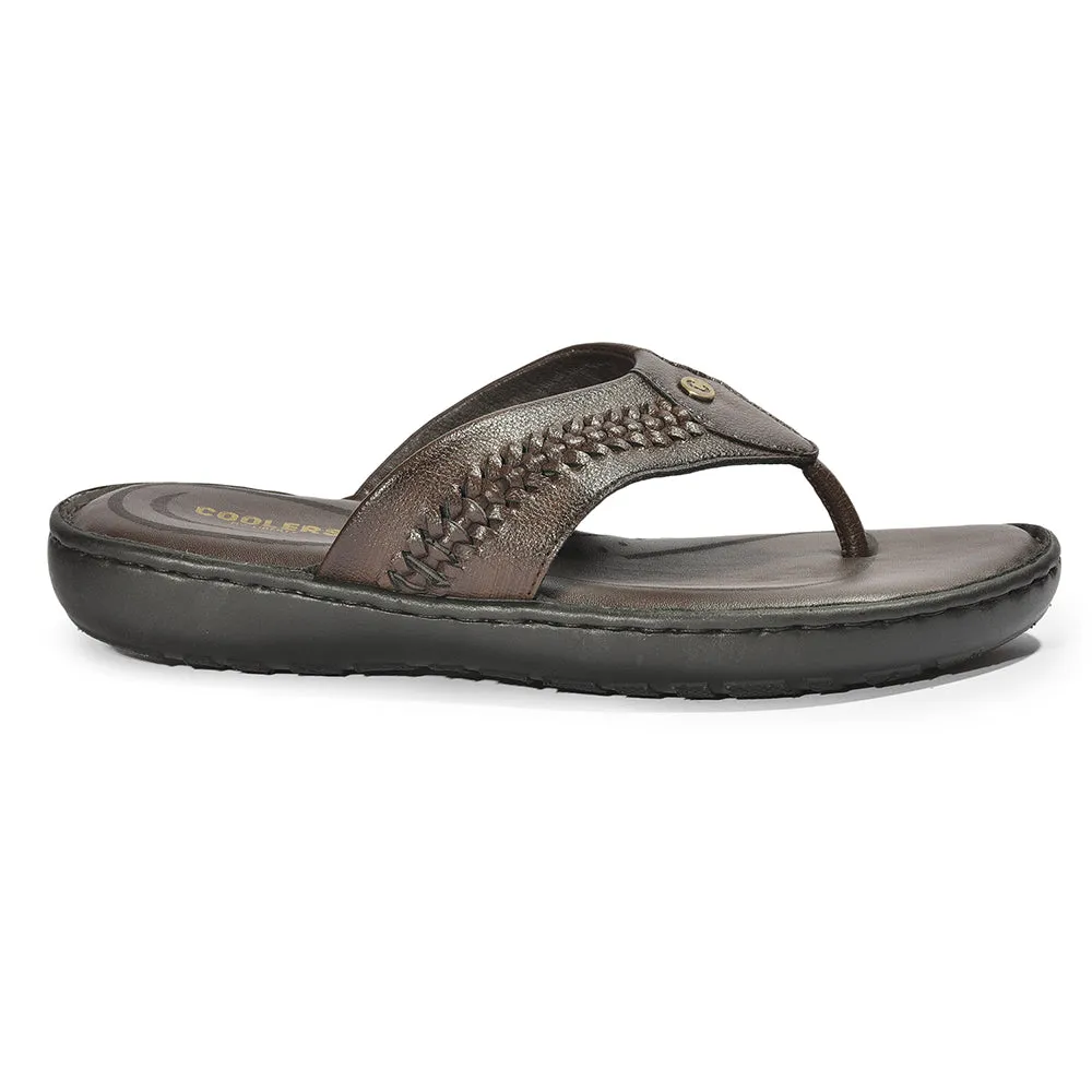 Coolers By Liberty LFL-11 Formelle braune Hausschuhe & Flip-Flops Für Männer