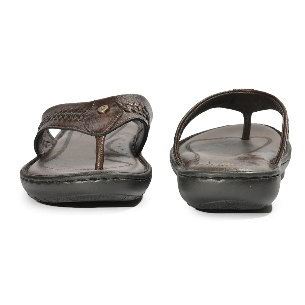 Coolers By Liberty LFL-11 Formelle braune Hausschuhe & Flip-Flops Für Männer