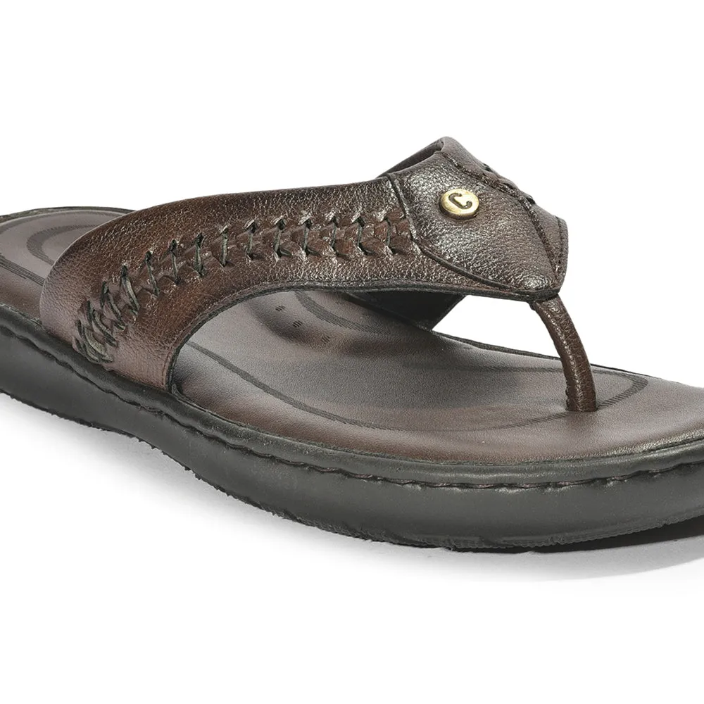 Coolers By Liberty LFL-11 Formelle braune Hausschuhe & Flip-Flops Für Männer