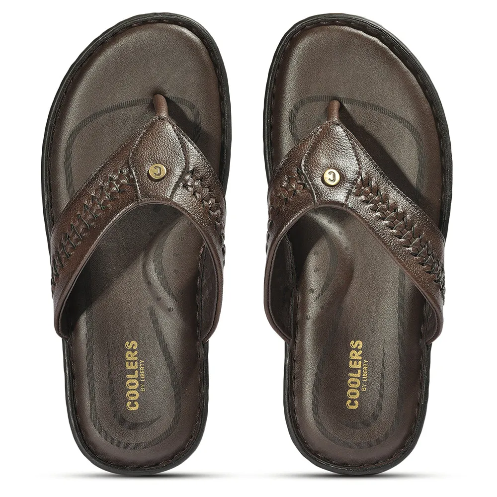 Coolers By Liberty LFL-11 Formelle braune Hausschuhe & Flip-Flops Für Männer