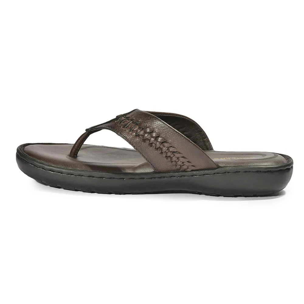 Coolers By Liberty LFL-11 Formelle braune Hausschuhe & Flip-Flops Für Männer