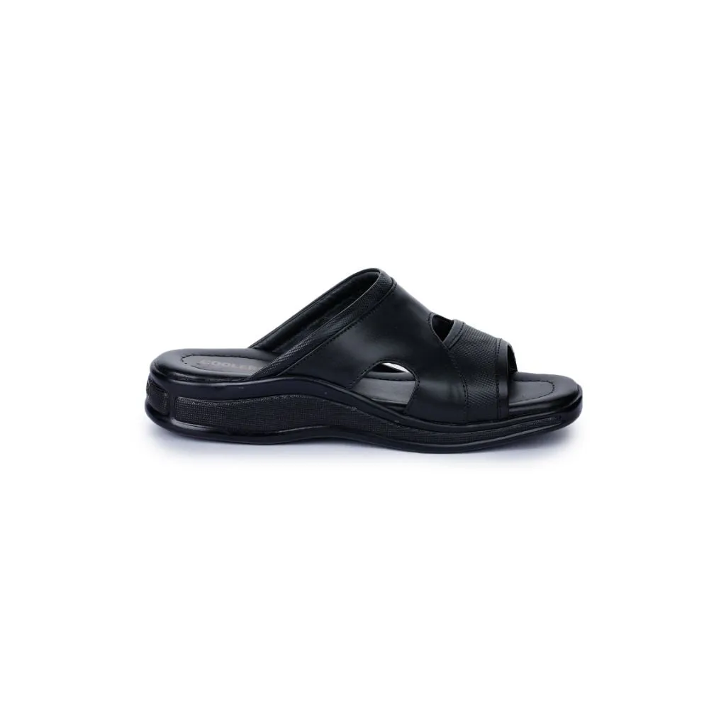 Liberty Coolers Bequeme Hausschuhe Für Männer (Schwarz) 2050-12