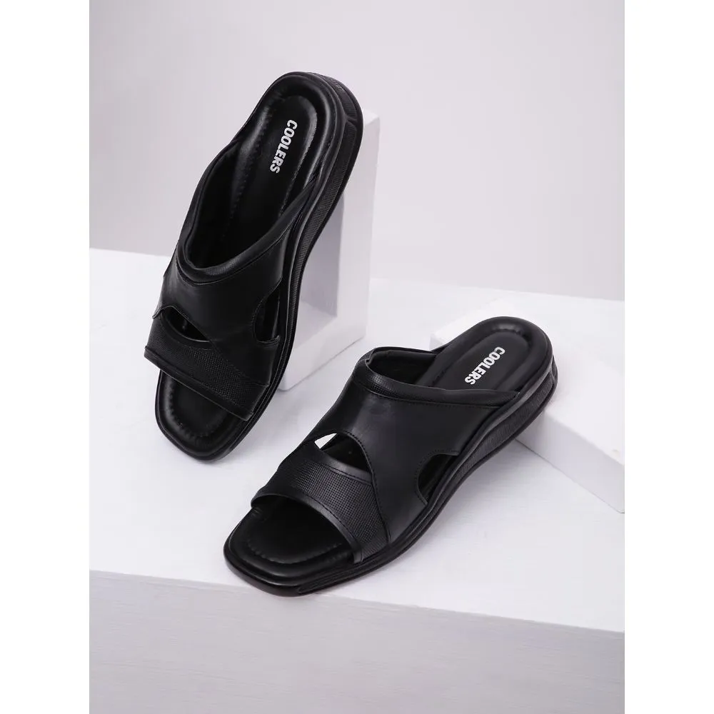 Liberty Coolers Bequeme Hausschuhe Für Männer (Schwarz) 2050-12