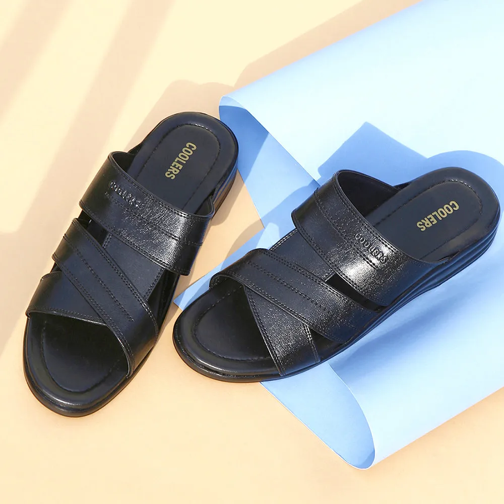 Liberty Coolers Bequeme Hausschuhe Für Herren 7123-143 (Schwarz)