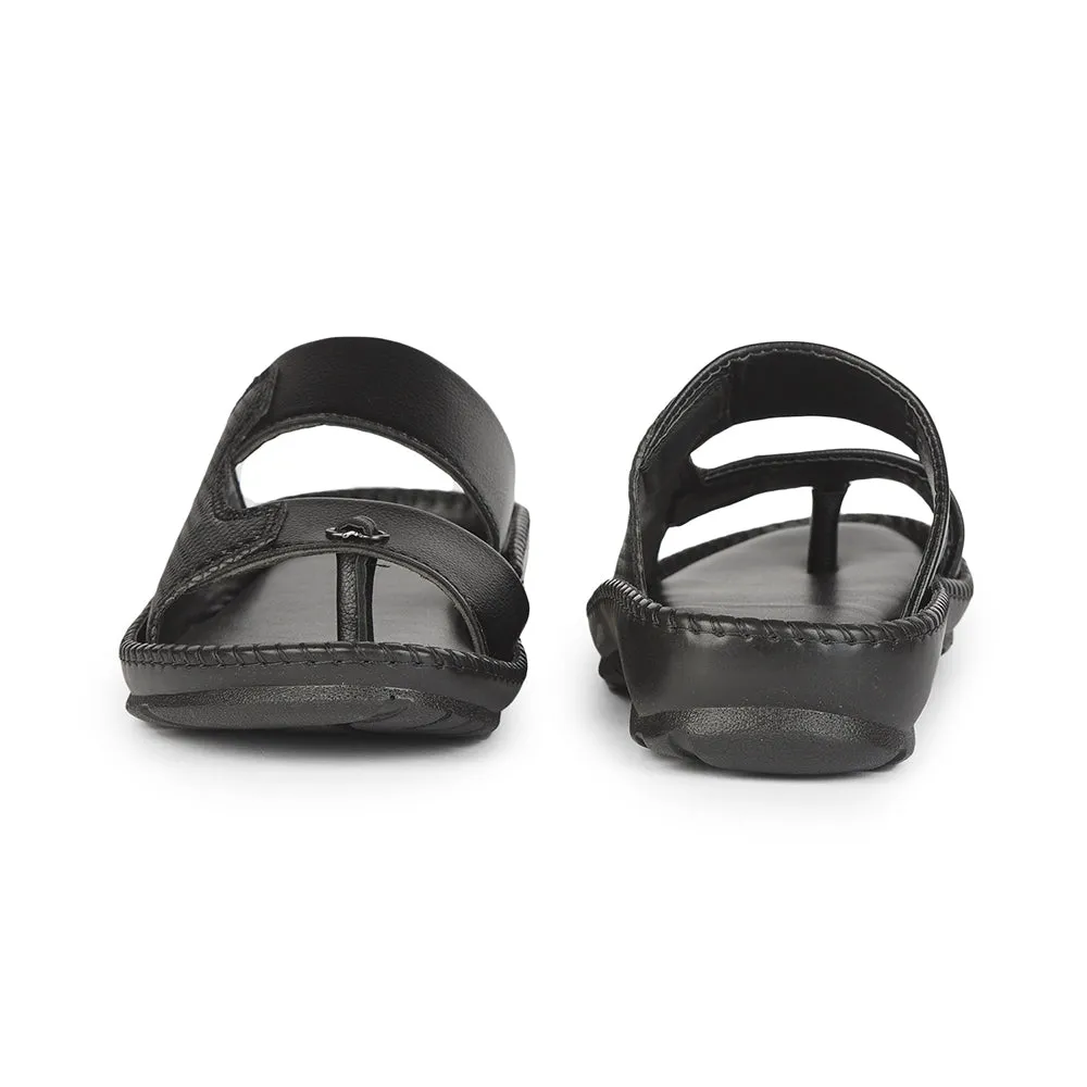 Liberty Coolers Bequeme Hausschuhe Für Herren AVN-21 (Schwarz)