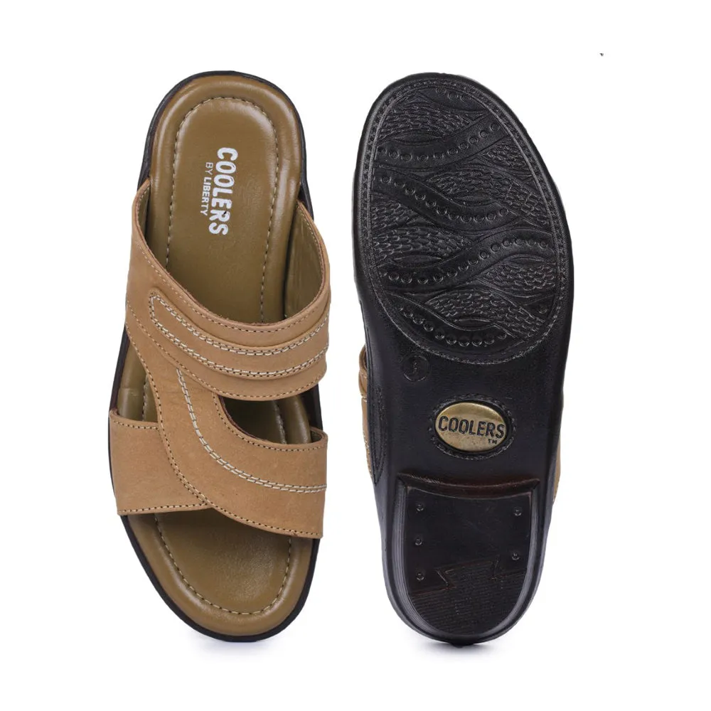 Bequeme braune Hausschuhe für Herren 7153-37 von Liberty