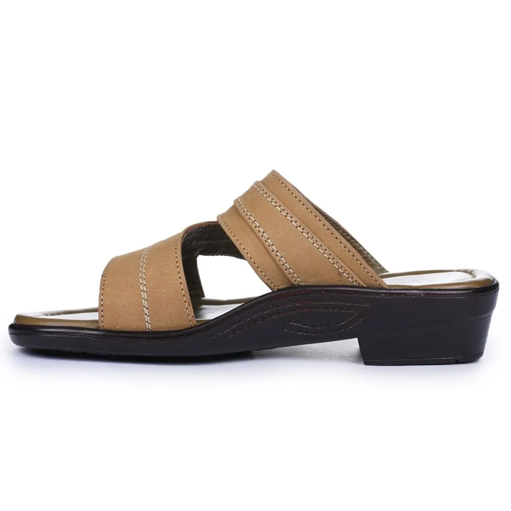 Bequeme braune Hausschuhe für Herren 7153-37 von Liberty