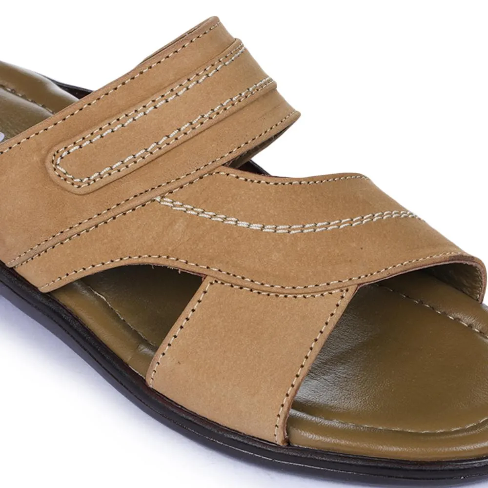 Bequeme braune Hausschuhe für Herren 7153-37 von Liberty