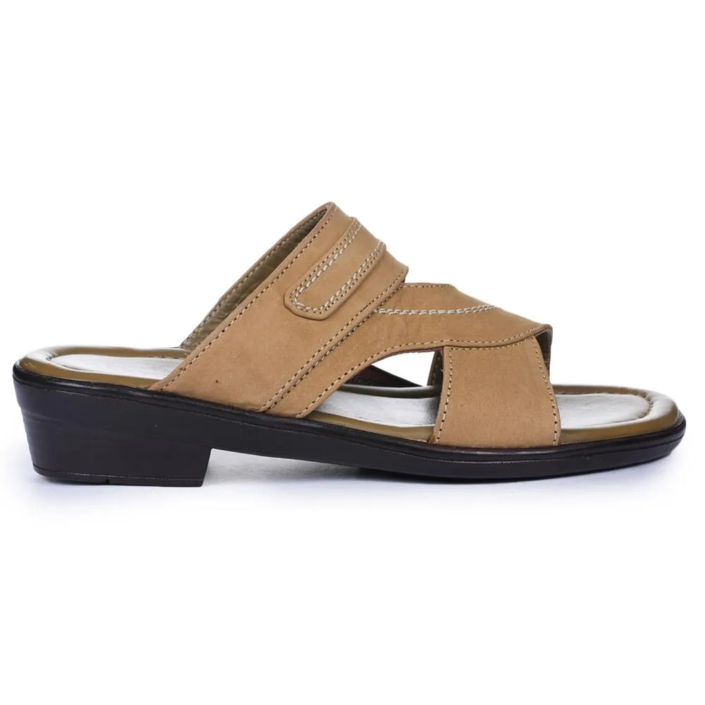 Bequeme braune Hausschuhe für Herren 7153-37 von Liberty