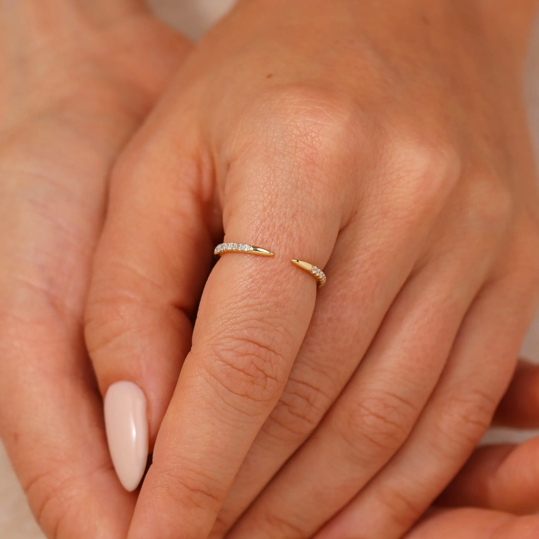 Corinna Dainty Nail Ring