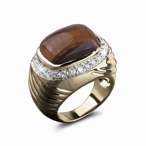 Cougar Tigers Eye Ring 