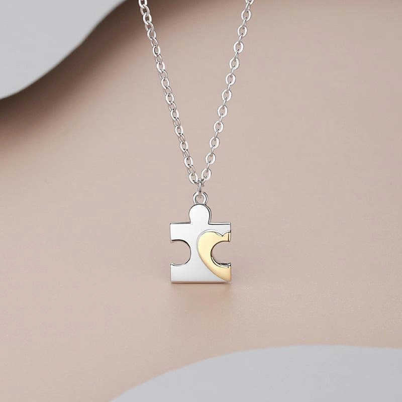 Couple Fashion Sterling Silver Necklace
