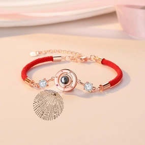 Couple Projection Bracelet Student Gift 