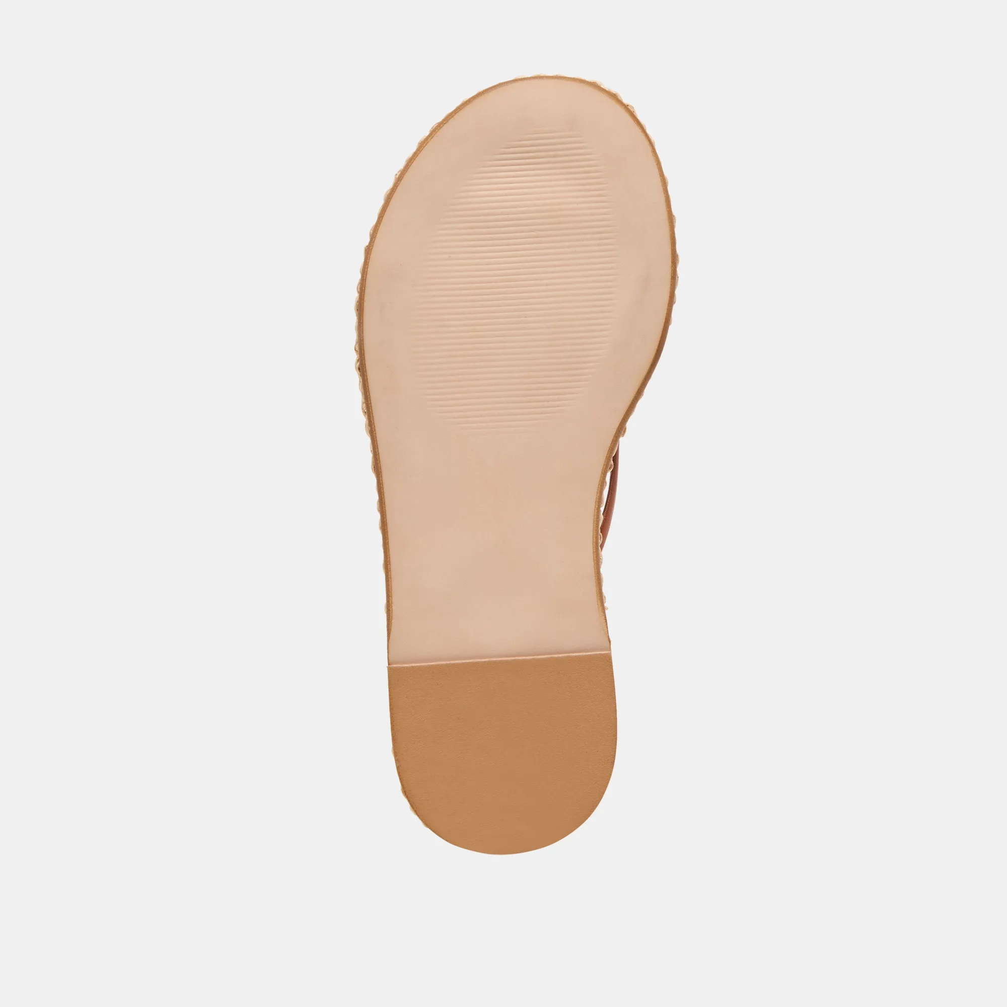 COVE SANDALEN BRAUNES LEDER