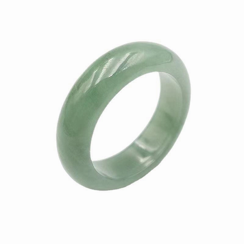 Creative And Minimalist Natural Jade Ring