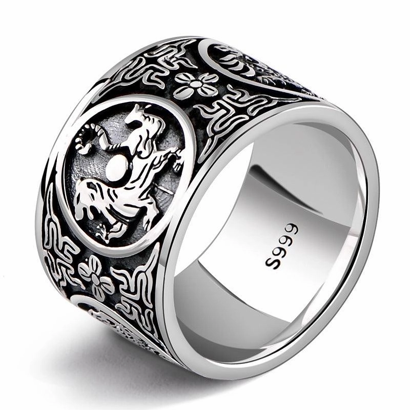 Creative Personality Wide Index Finger Ring