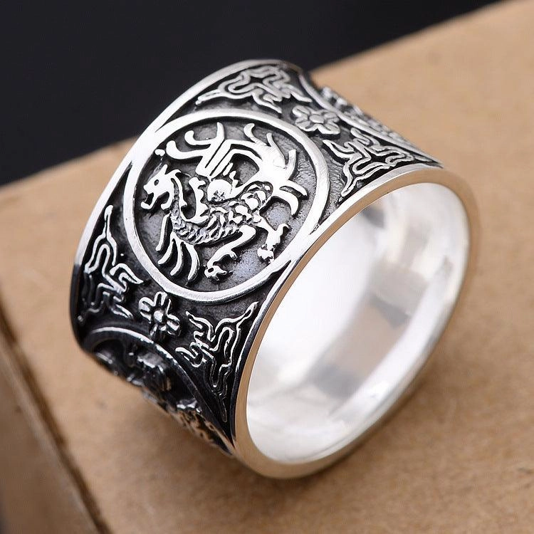 Creative Personality Wide Index Finger Ring