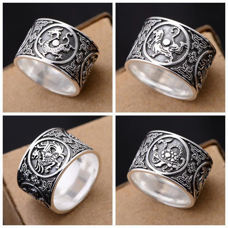 Creative Personality Wide Index Finger Ring