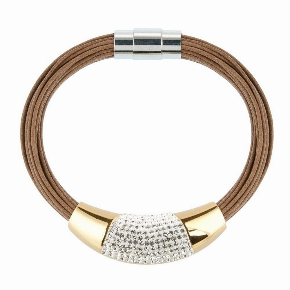 Cristal Brown Bracelet hand-chain-bracelet  