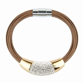 Cristal Brown Bracelet hand-chain-bracelet  