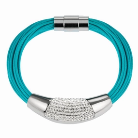 Cristal Turquoise Bracelet hand-chain-bracelet  