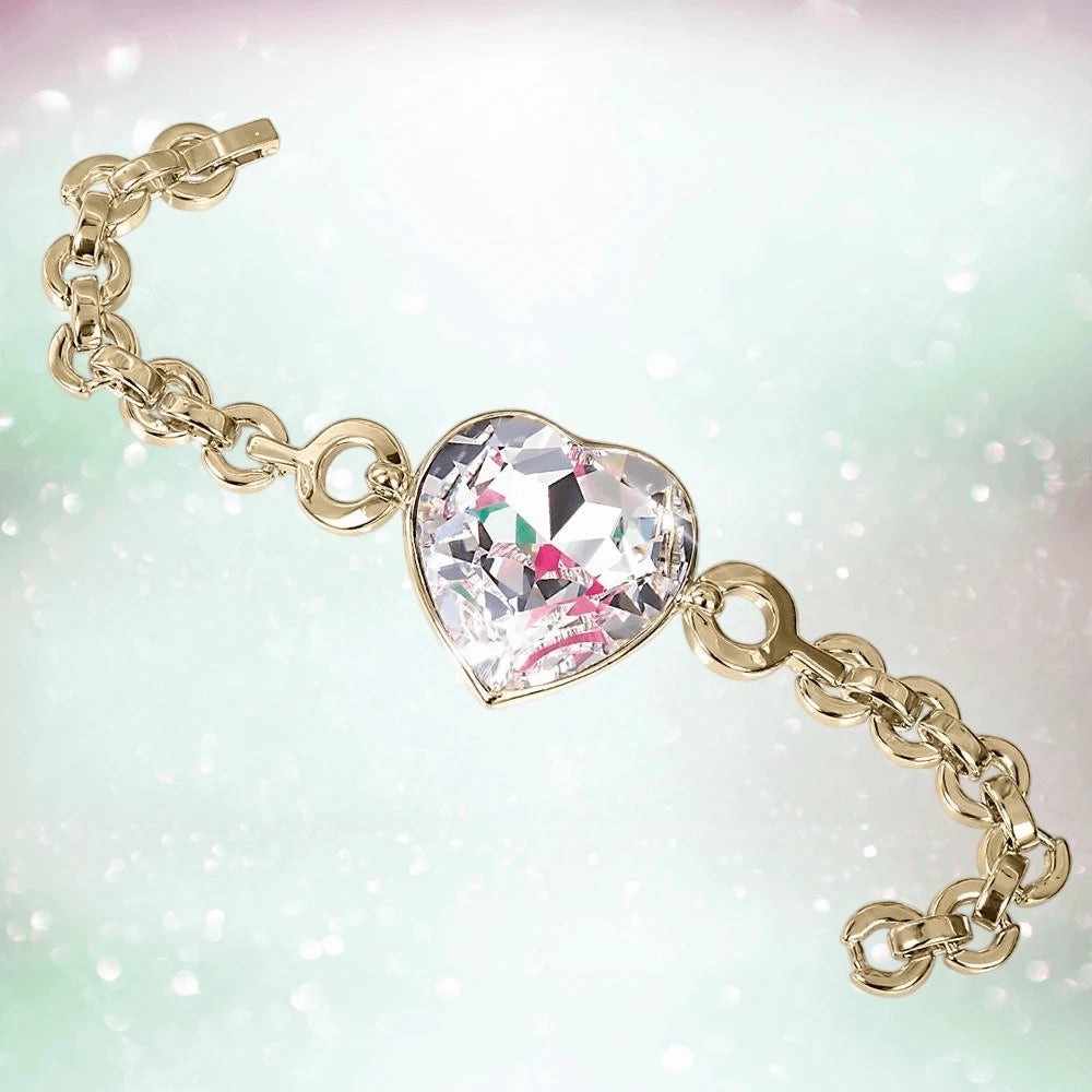 Crystal Heart Bracelet