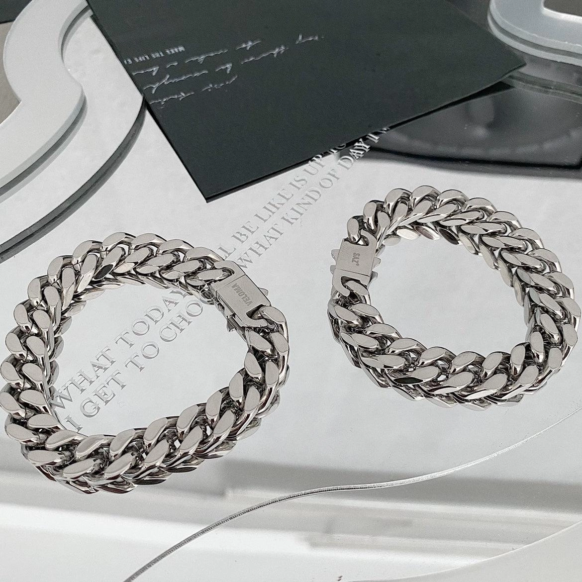 Cuban Bracelet Titanium Steel Accessories