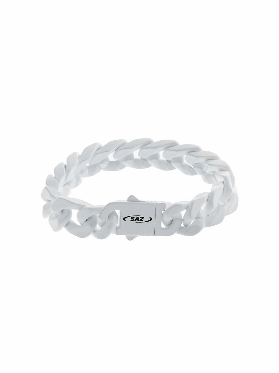 Cuban Bracelet With Three Dimensional Buckle