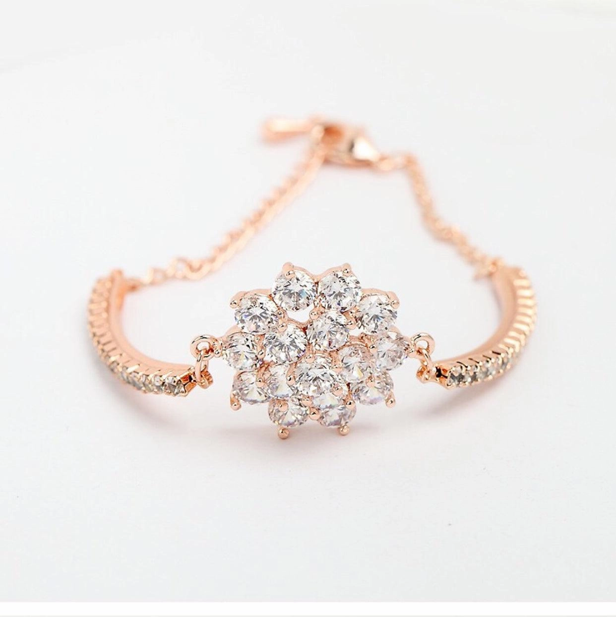Cubic Zirconia Bracelet For Women