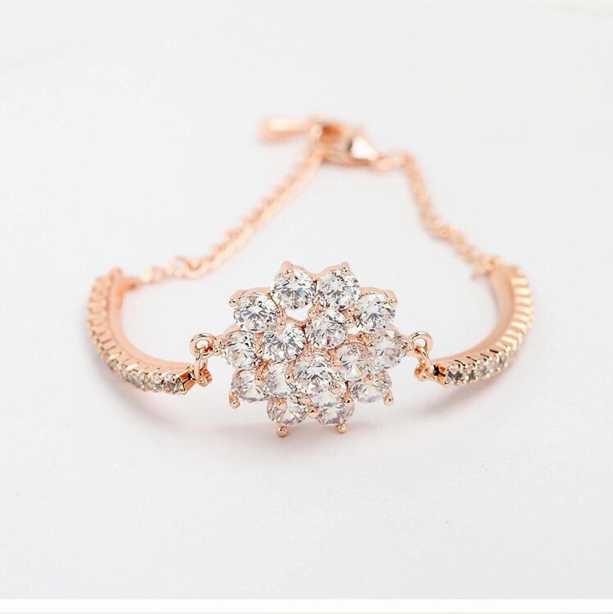 Cubic Zirconia Bracelet For Women