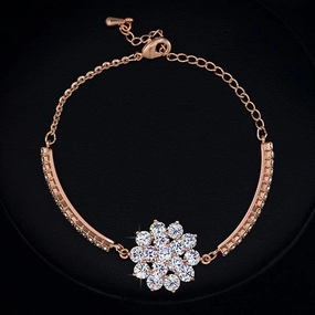 Cubic Zirconia Bracelet For Women 