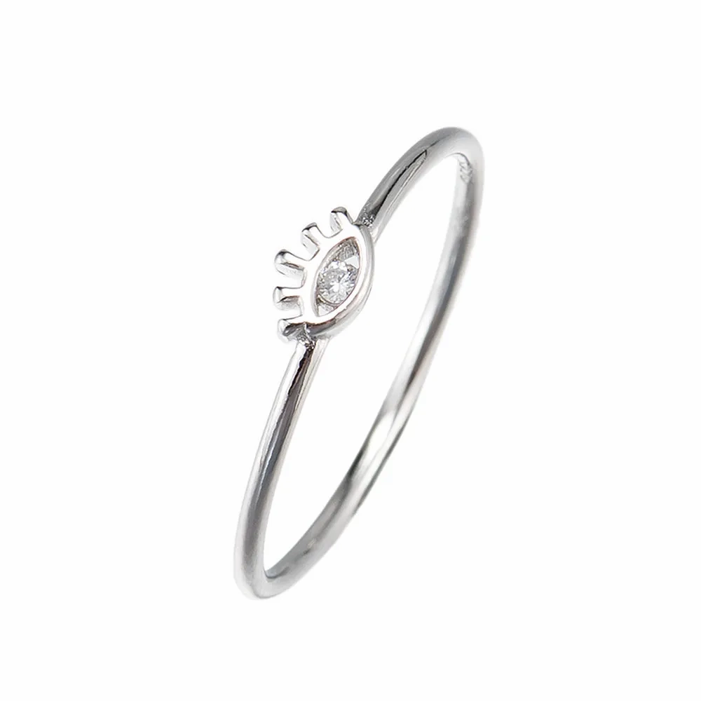 CZ Eye Ring