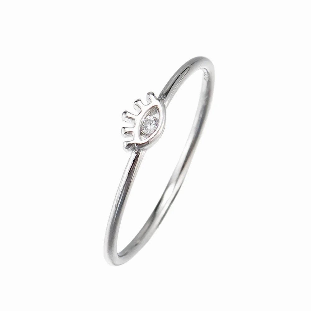 CZ Eye Ring