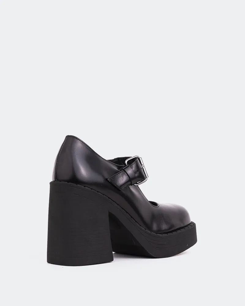Damelio Schwarz Leder