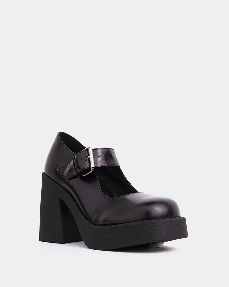 Damelio Schwarz Leder