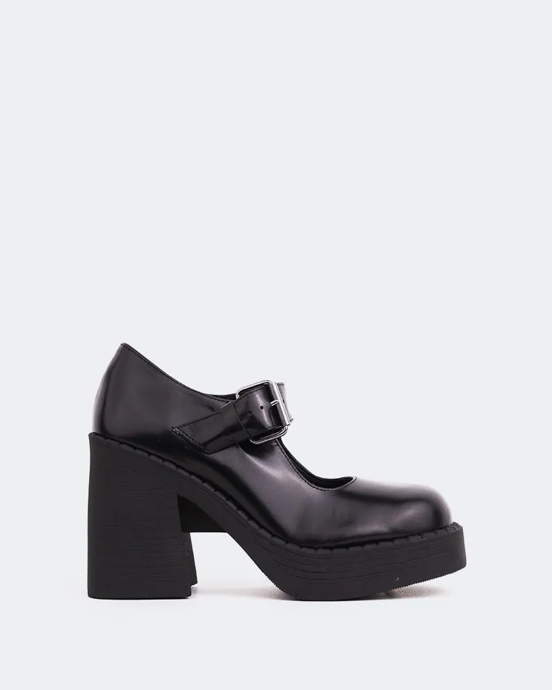 Damelio Schwarz Leder