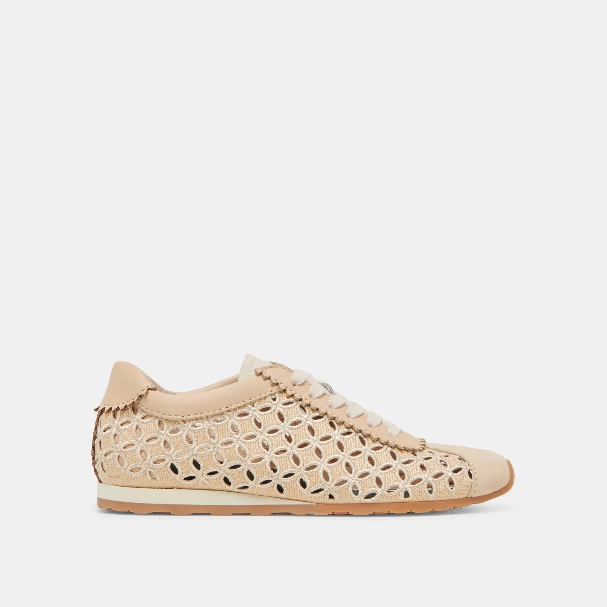 DANIE SNEAKERS NATURRAFFIA   PERLENANHÄNGER BUNDLE