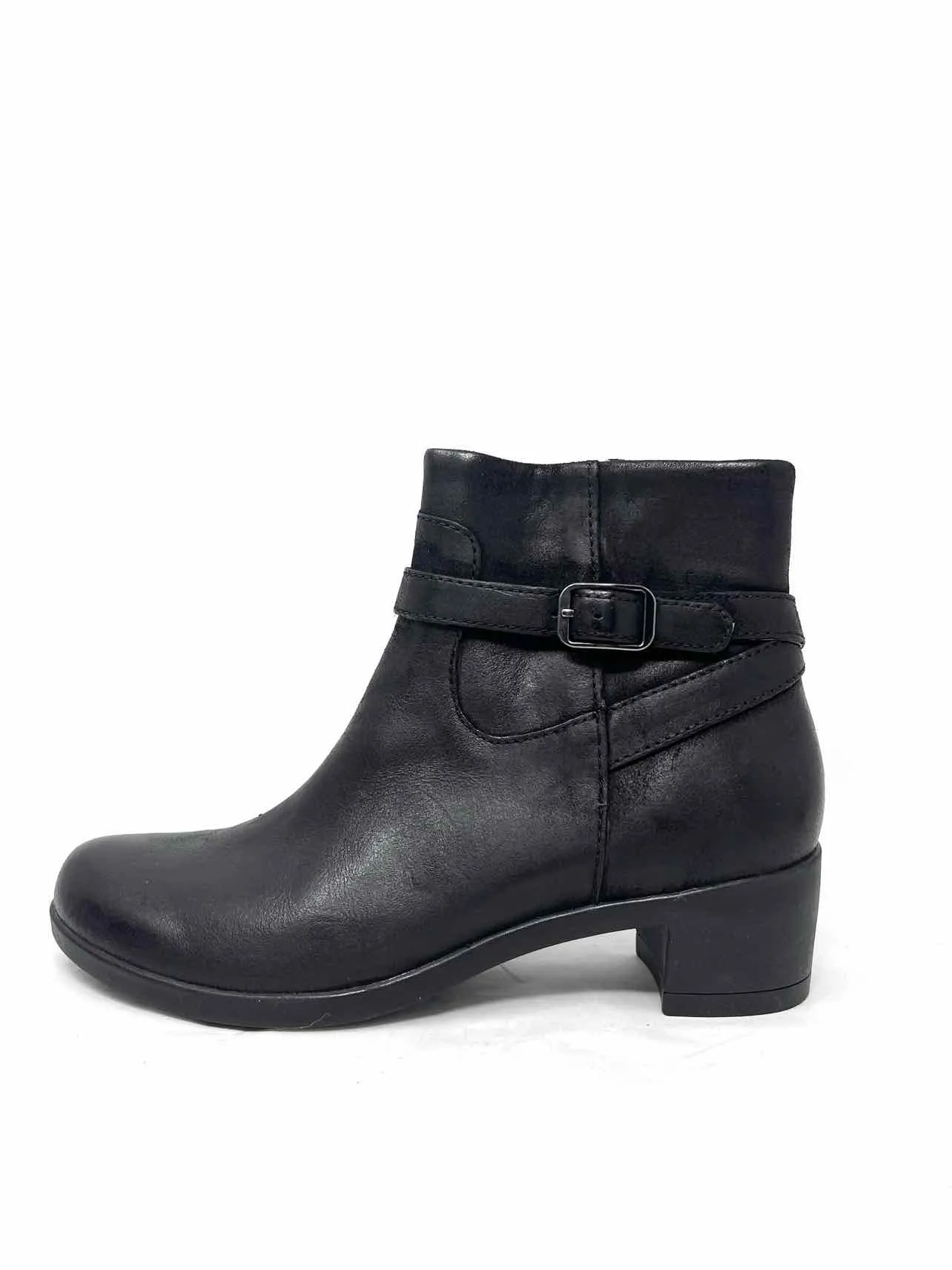 Dansko Größe 7,5/8 Schwarz Schnalle(n) Leder NEUE Schuhe Stiefel