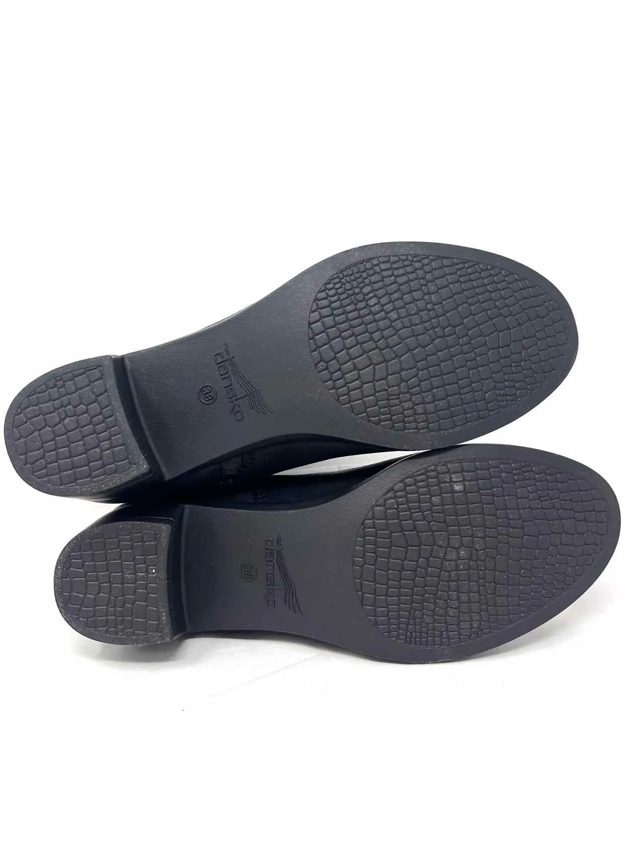 Dansko Größe 7,5/8 Schwarz Schnalle(n) Leder NEUE Schuhe Stiefel