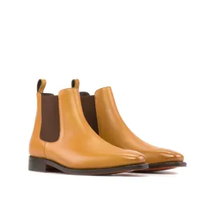 Dapperfam Schuhe DapperFam Monza in Orange Herren Chelsea Stiefel