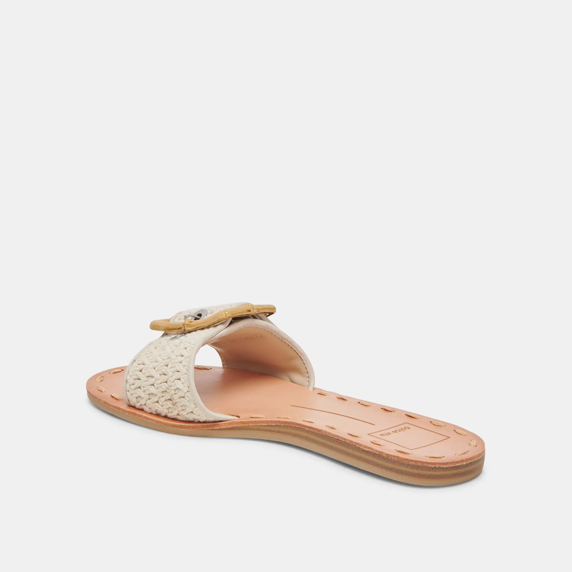 DASA WEITE SANDALEN SANDSTEIN GESTRICKT