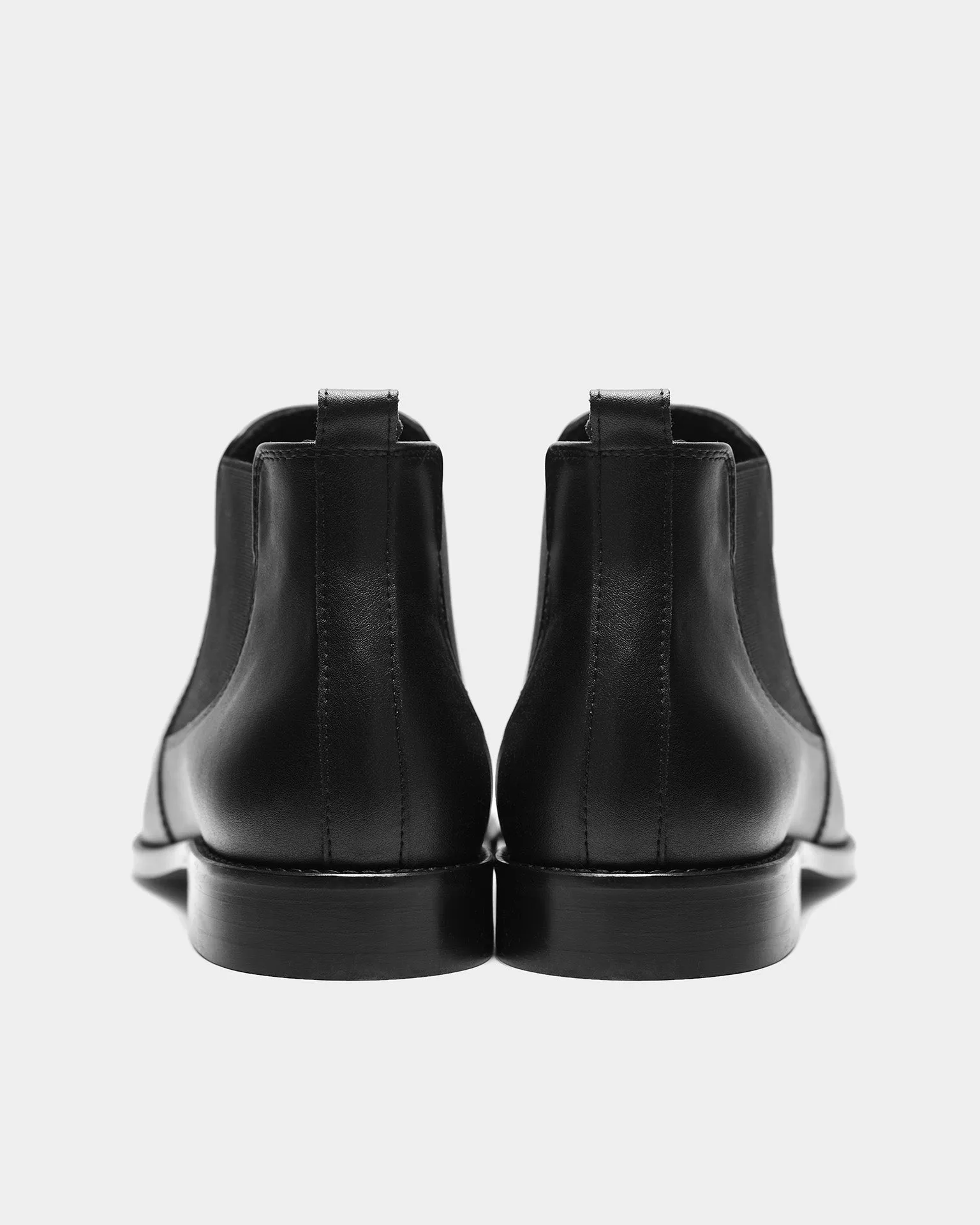 Dean Herren Chelsea-Stiefel aus veganem Traubenleder | Schwarz