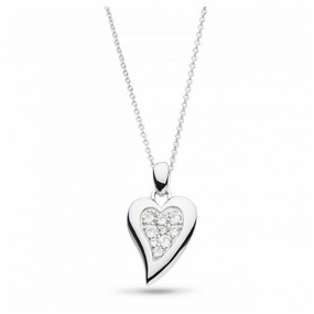 Desire Lust Heart Drop Earrings texture-silver-ornament  
