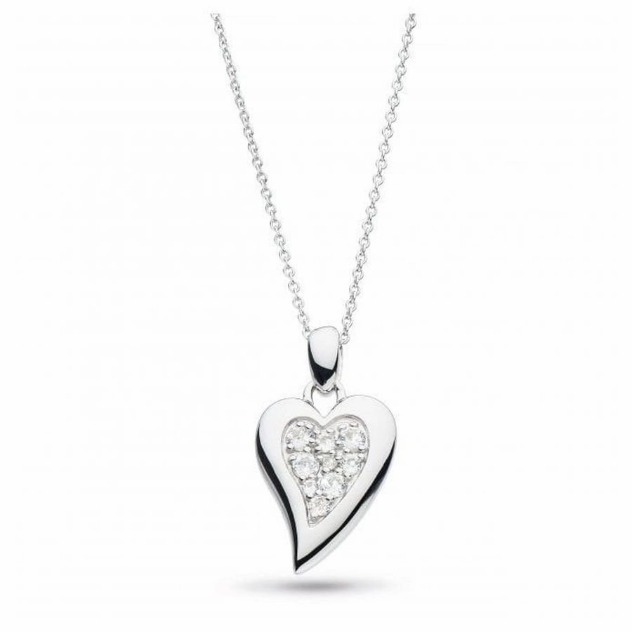Desire Lust Heart Drop Earrings texture-silver-ornament  