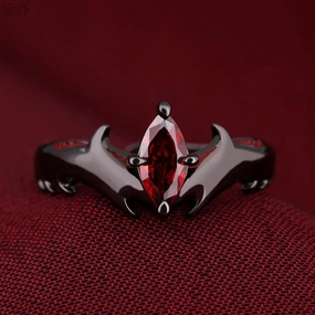 Devil's Ring S925 Silver Secondary Head Of State Jewelry 