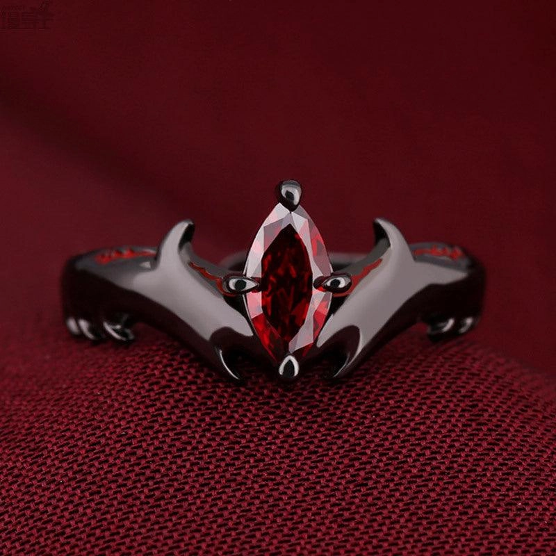 Devil's Ring S925 Silver Secondary Head Of State Jewelry 
