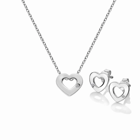 Diamond Amulets Heart Set texture-diamond  