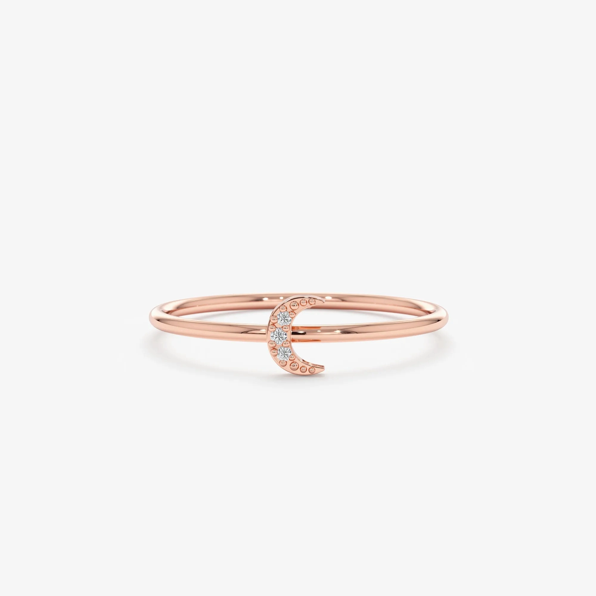 Diamond Crescent Ring, Luna