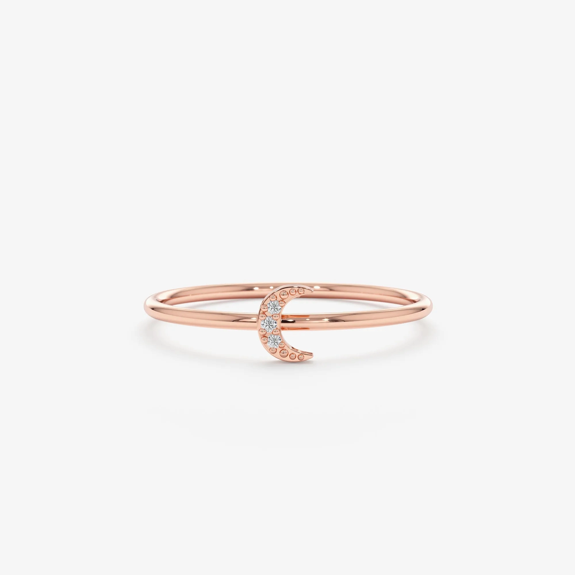 Diamond Crescent Ring, Luna