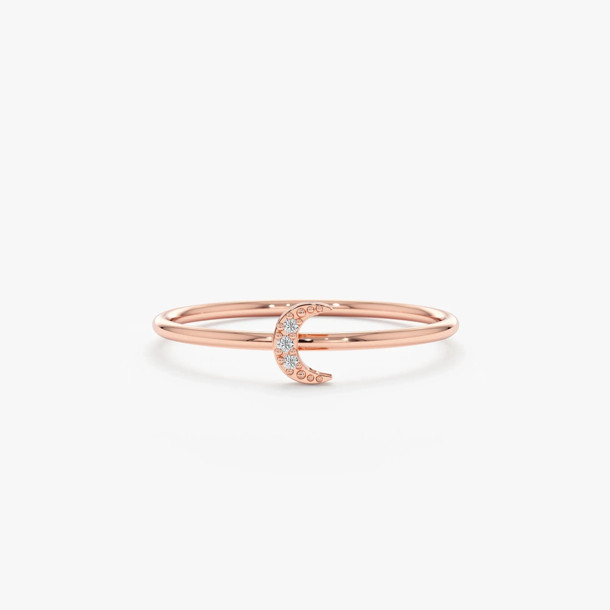 Diamond Crescent Ring, Luna